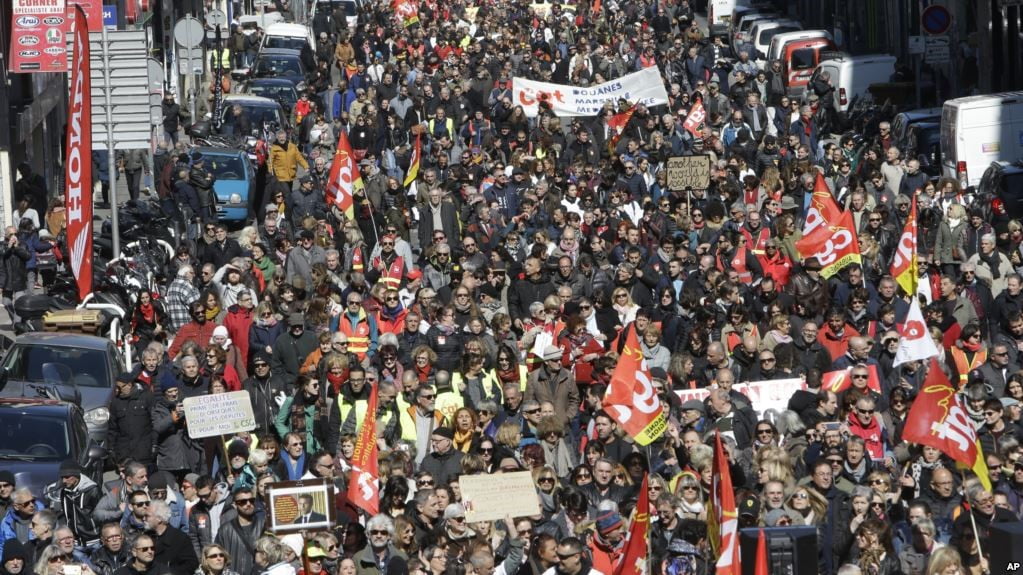 Labor Protests Growing Around the World