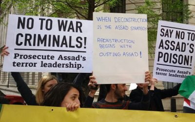 بیانیه اتحاد سوسیالیست های سوری و ایرانی درباره ی بمباران شیمیایی اسد و  حمله ی هوایی ترامپ